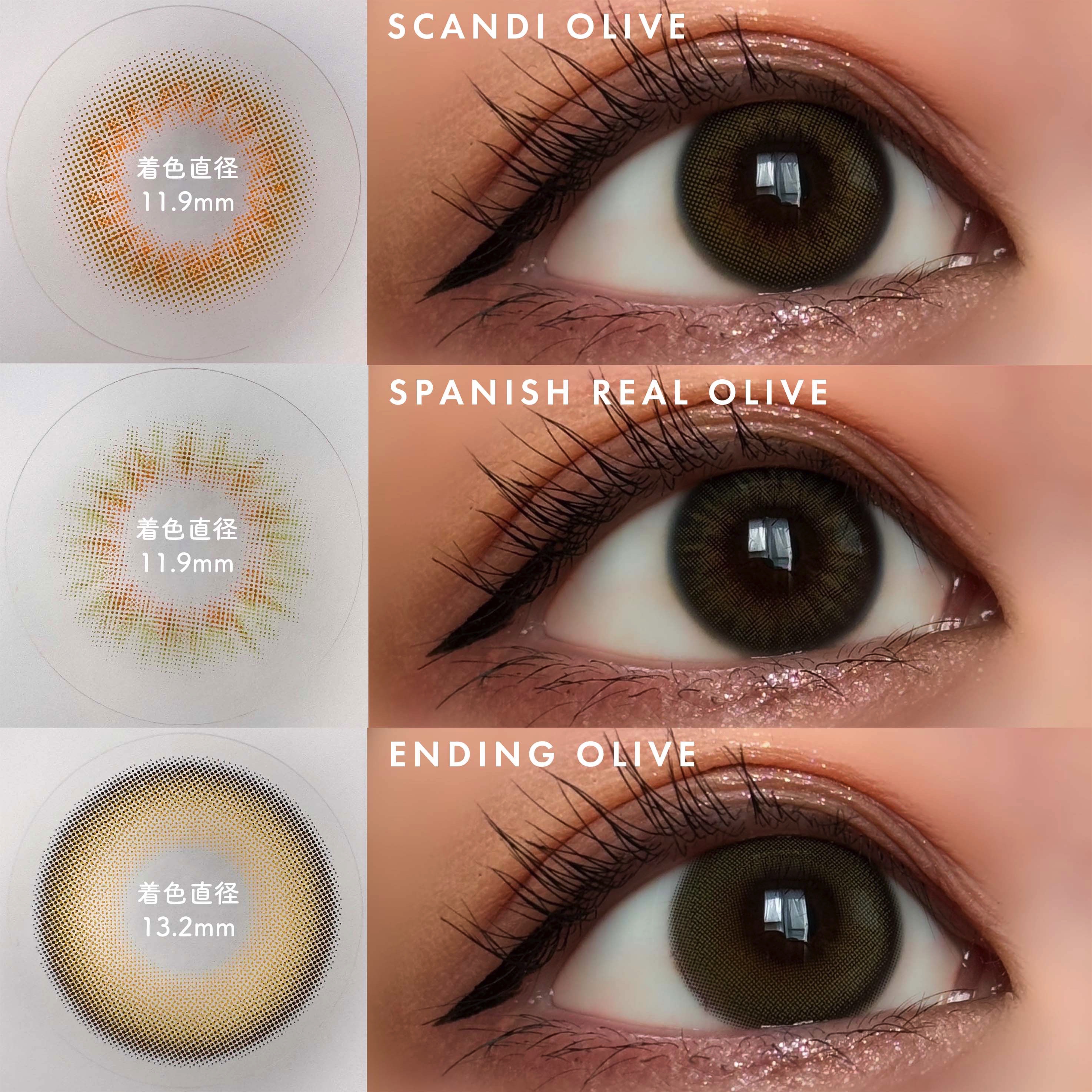 Spanish (スパニッシュ)/OLENS/カラーコンタクトレンズを使ったクチコミ（2枚目）