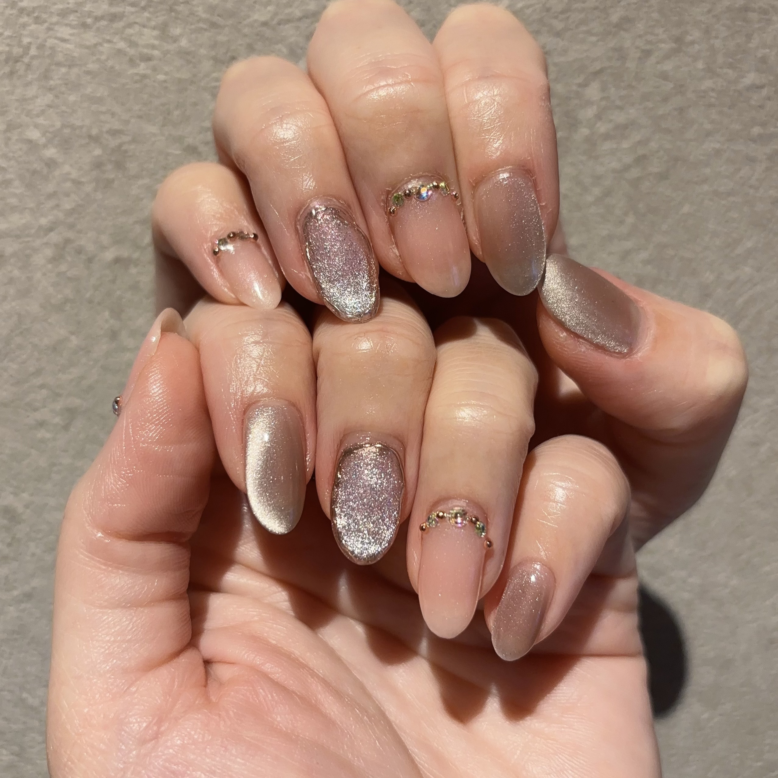 BRG ジェルネイル/DAISO/ジェルネイルを使ったクチコミ（3枚目）