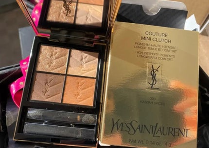 クチュール ミニ クラッチ/YVES SAINT LAURENT BEAUTE/アイシャドウパレットを使ったクチコミ(2枚目)