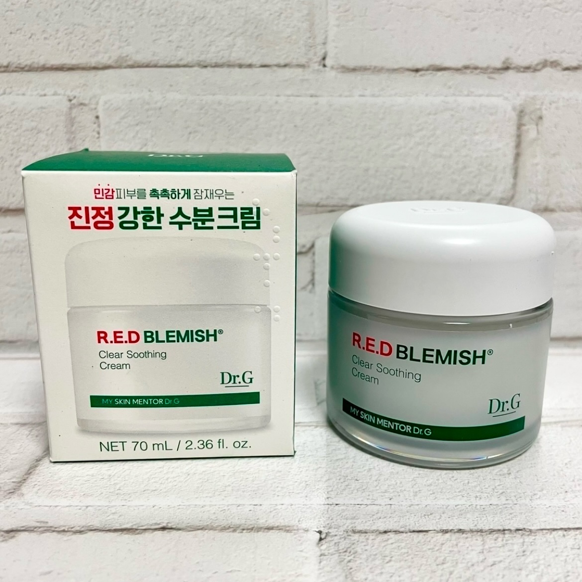レッドブレミッシュ クリアスージングクリーム/Dr.G/フェイスクリームを使ったクチコミ（1枚目）