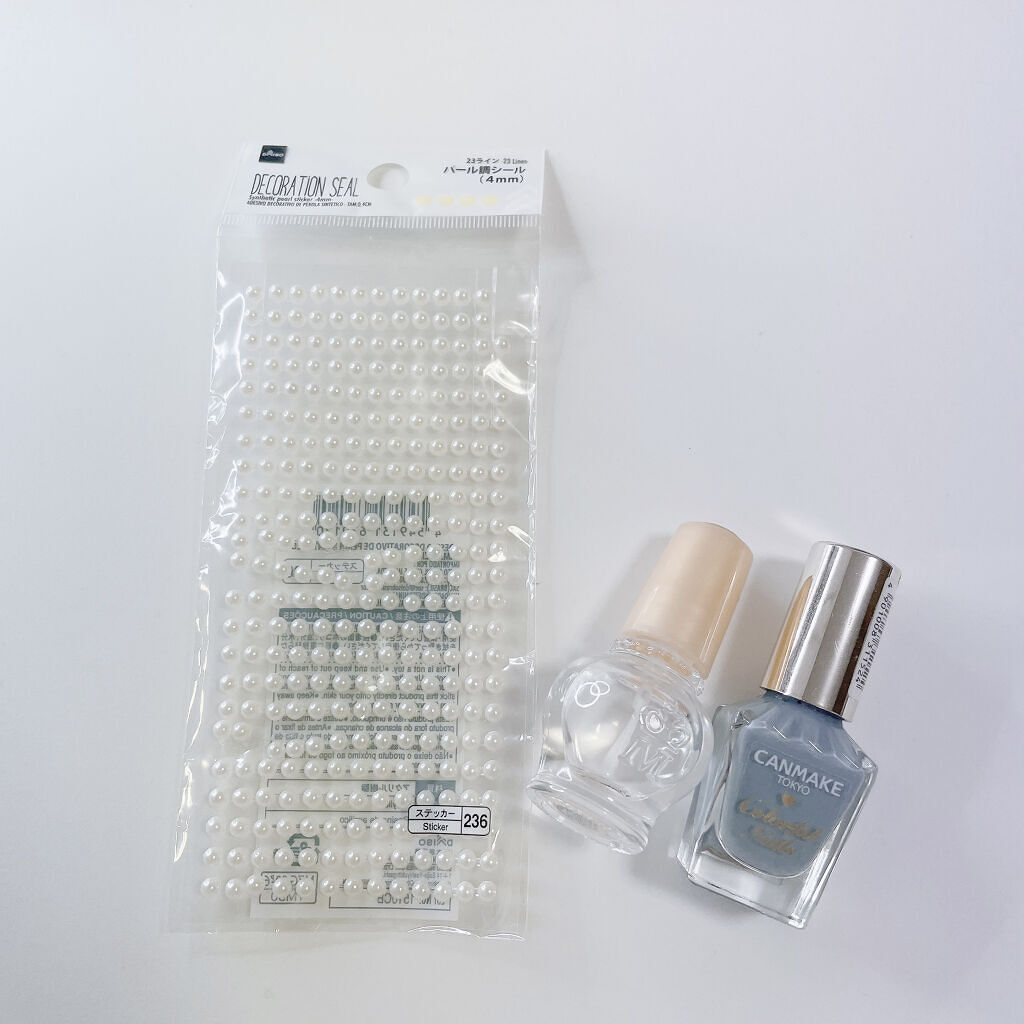 ガラスドロップジェルコート/マジョリカ マジョルカ/ネイルトップコートを使ったクチコミ（2枚目）