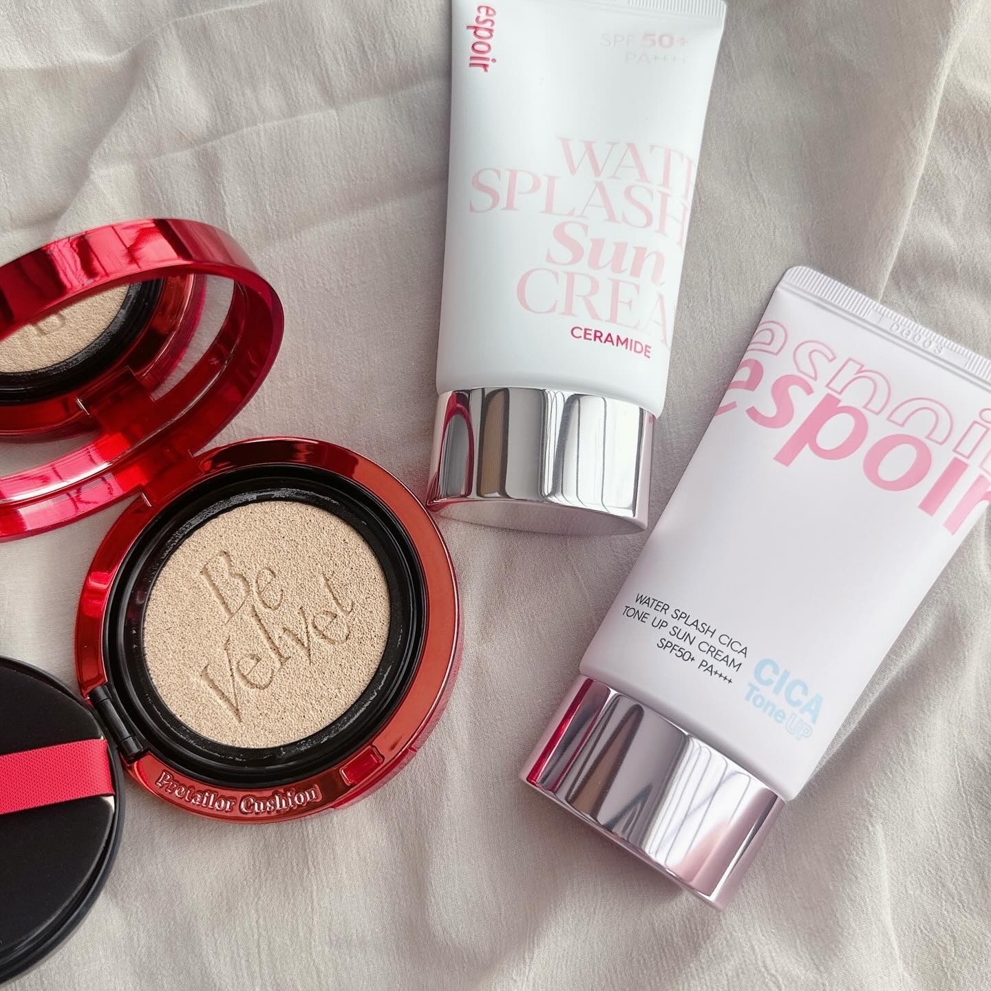 ウォータースプラッシュサンクリーム セラミド/espoir/日焼け止めクリームを使ったクチコミ（1枚目）