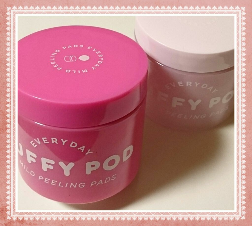 マイルドピーリングパッド M/PUFFY POD/トナーパッドを使ったクチコミ（1枚目）