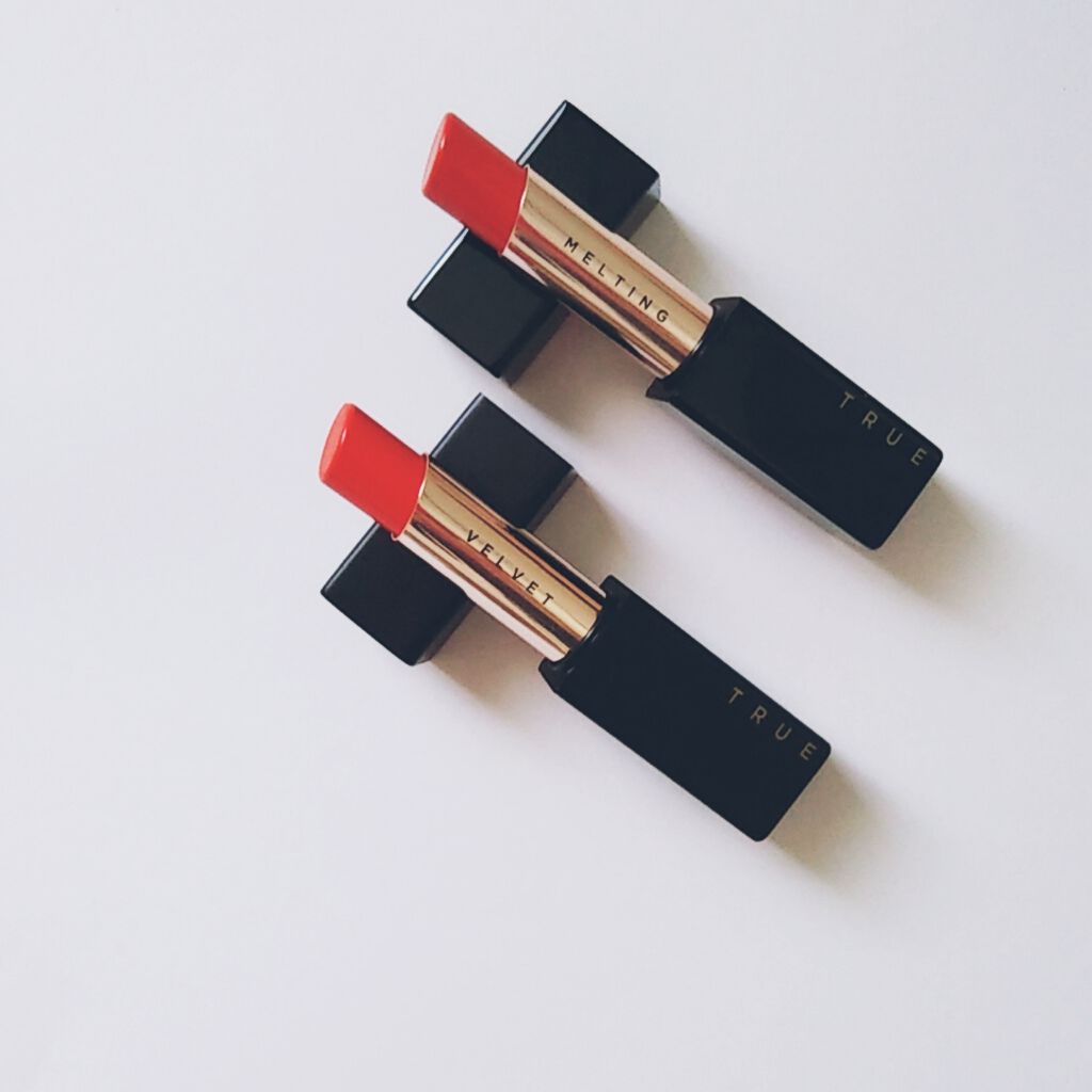 トゥルーベルベットリップスティック RD05 Red Melon/A’pieu/口紅を使ったクチコミ（1枚目）