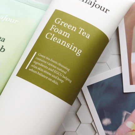 グリーンティーウォーターボム/Bonajour/フェイスクリームを使ったクチコミ(4枚目)