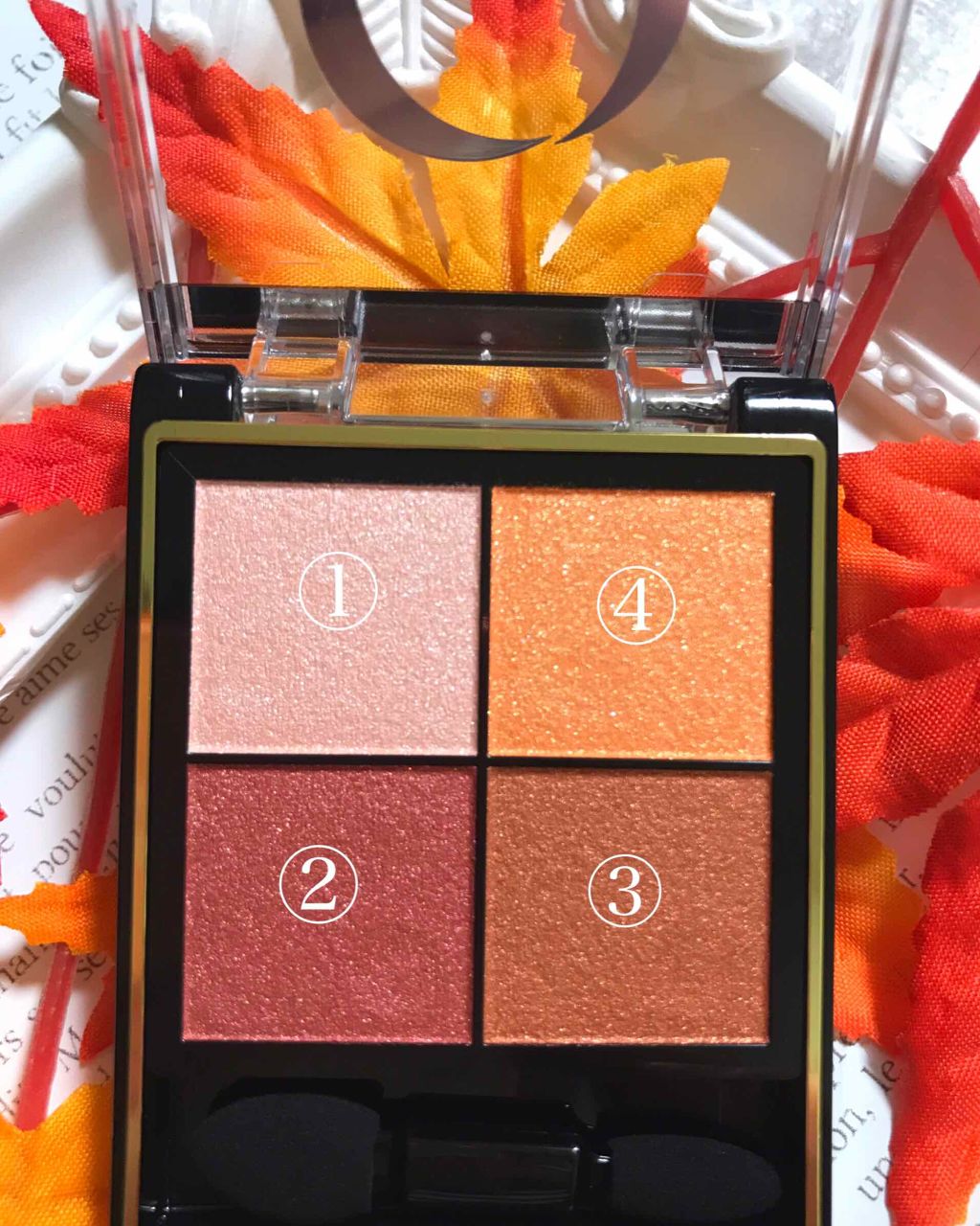 リアルクローズシャドウ/excel/アイシャドウパレットを使ったクチコミ(2枚目)