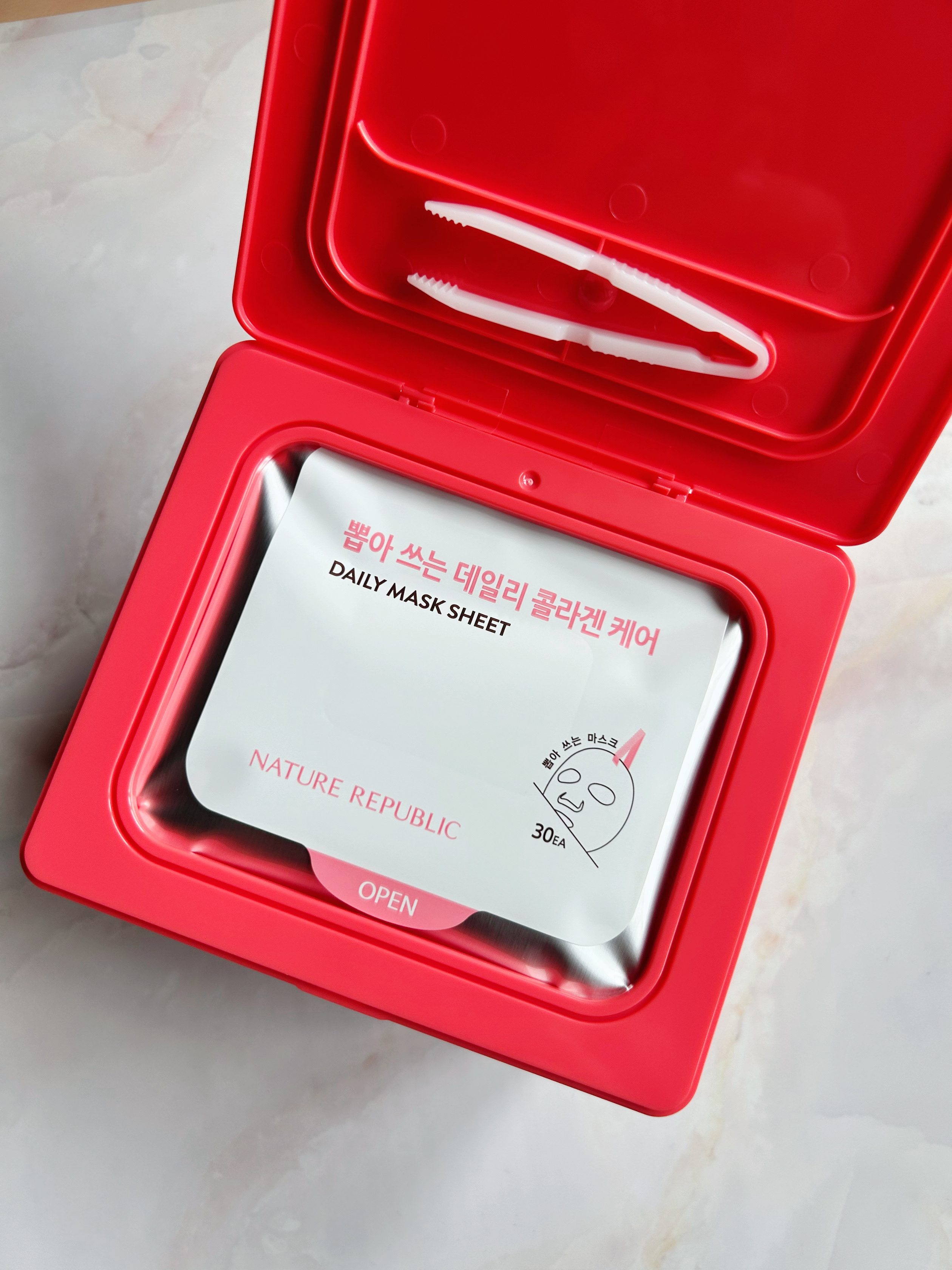 コラーゲンデイリーシートマスク/ネイチャーリパブリック/シートマスク・パックを使ったクチコミ（3枚目）