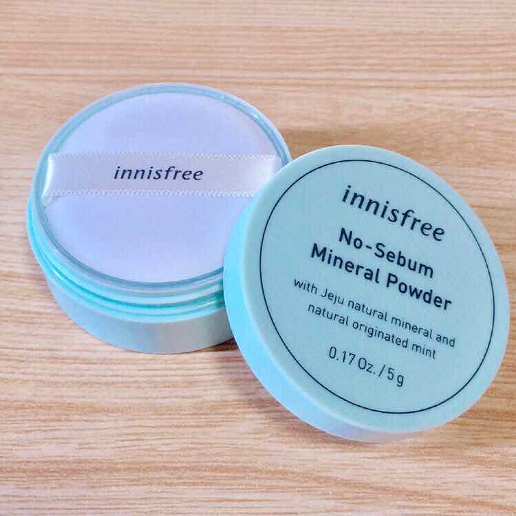ノーセバム ミネラルパウダー/innisfree/ルースパウダーを使ったクチコミ(1枚目)