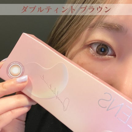 Double Tint 1day/OLENS/カラーコンタクトレンズを使ったクチコミ(4枚目)