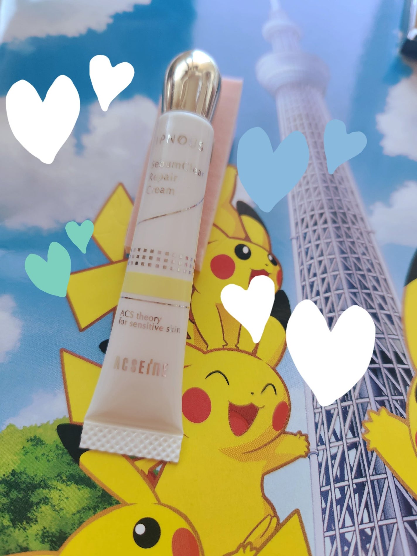 イプノス シーバムクリア リペアクリーム/ACSEINE/フェイスクリームを使ったクチコミ(1枚目)