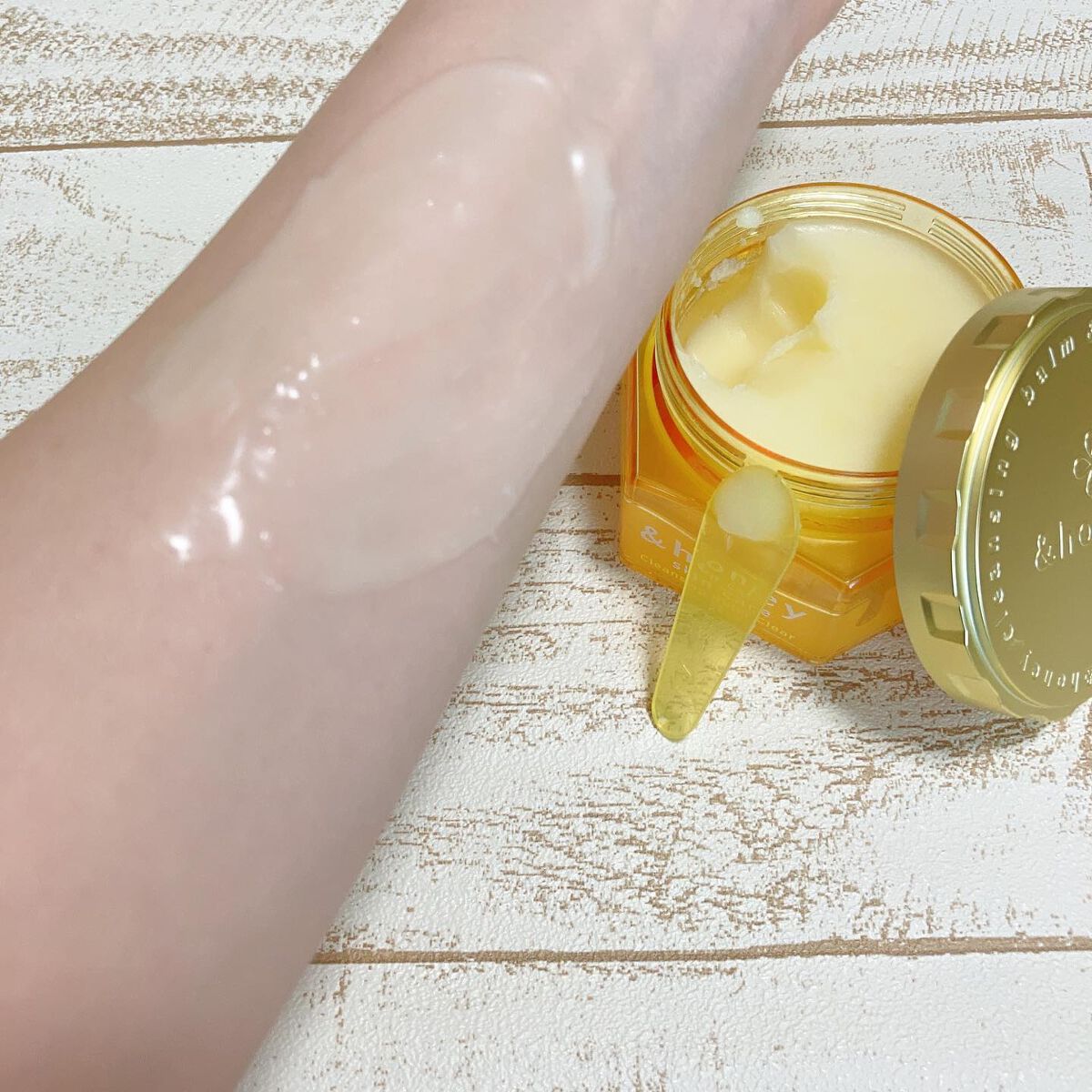 アンドハニー クレンジングバーム クリア/&honey/クレンジングバームを使ったクチコミ(3枚目)