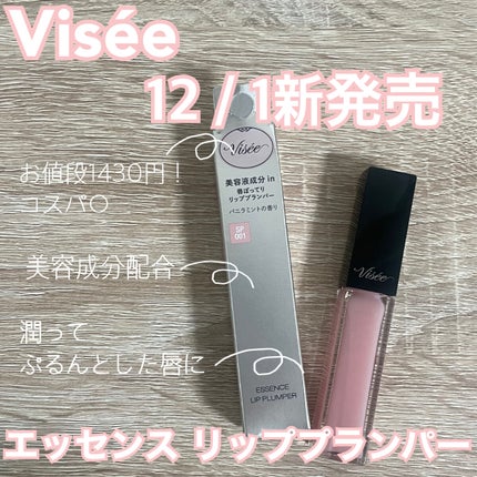 エッセンス リッププランパー/Visée/リッププランパーを使ったクチコミ(1枚目)