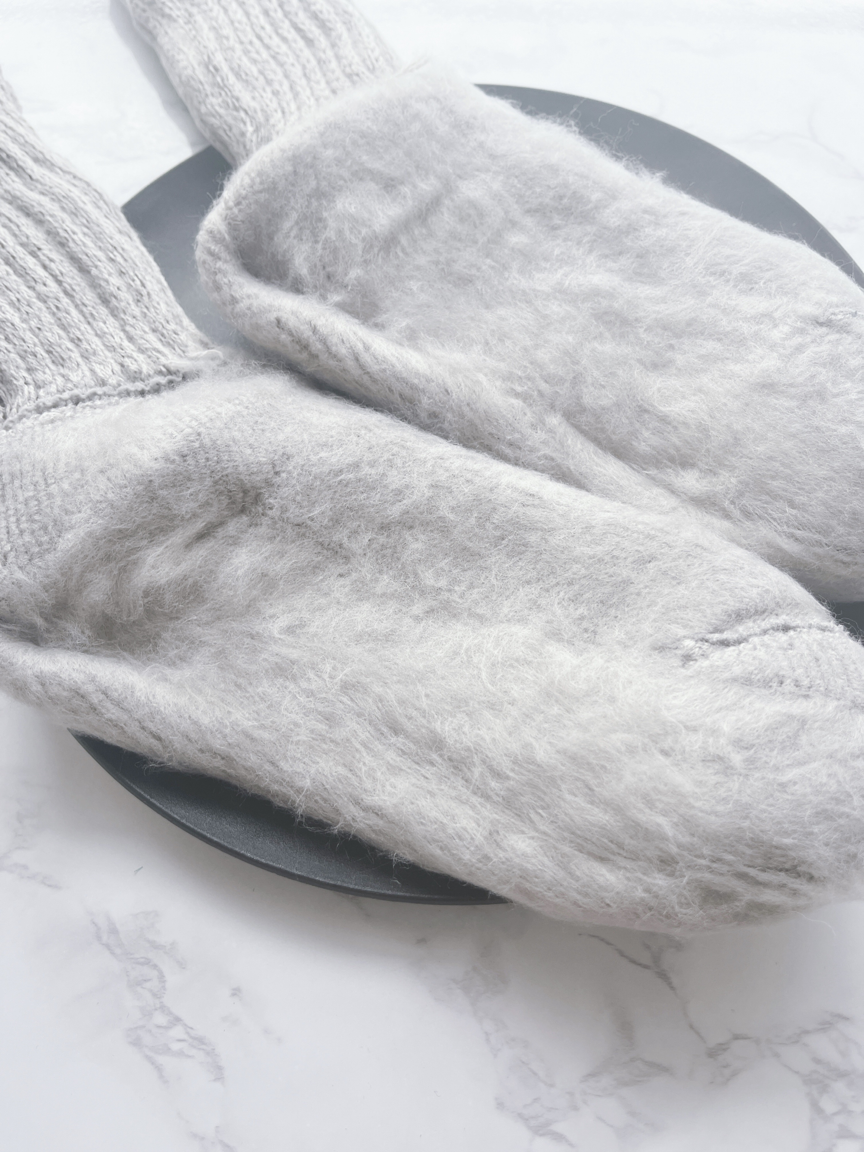 起毛であったかルームソックス ミドル丈/&ONDO/暖かい靴下を使ったクチコミ（3枚目）