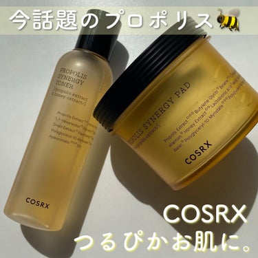 フルフィットプロポリスシナジートナー/COSRX/化粧水を使ったクチコミ（1枚目）