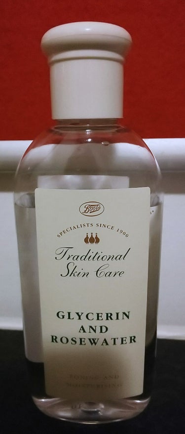 Boots Traditional Skin Care Glycerin and Rosewater Boots(英国)