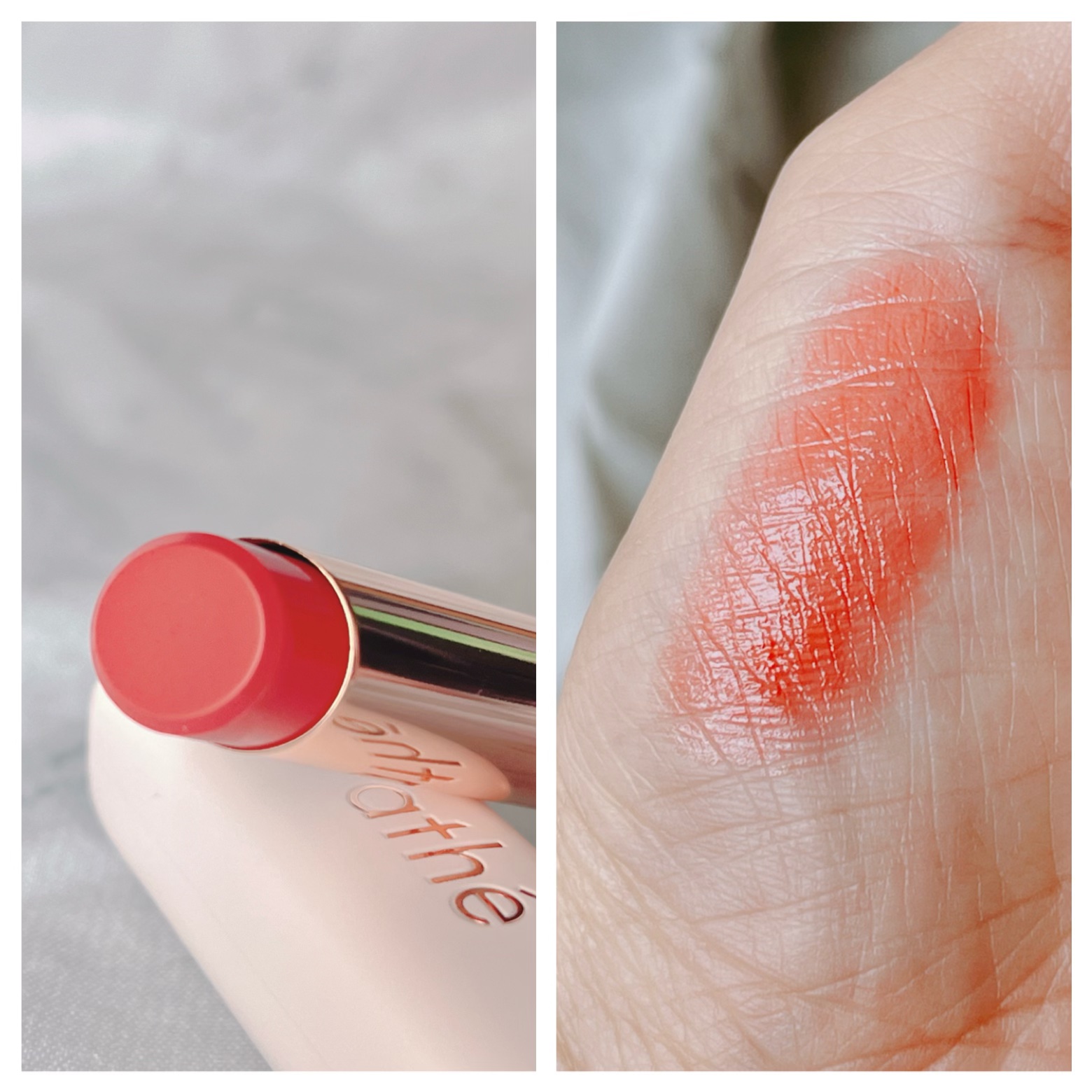 オーセンティック リップ バーム/athé/口紅を使ったクチコミ（3枚目）