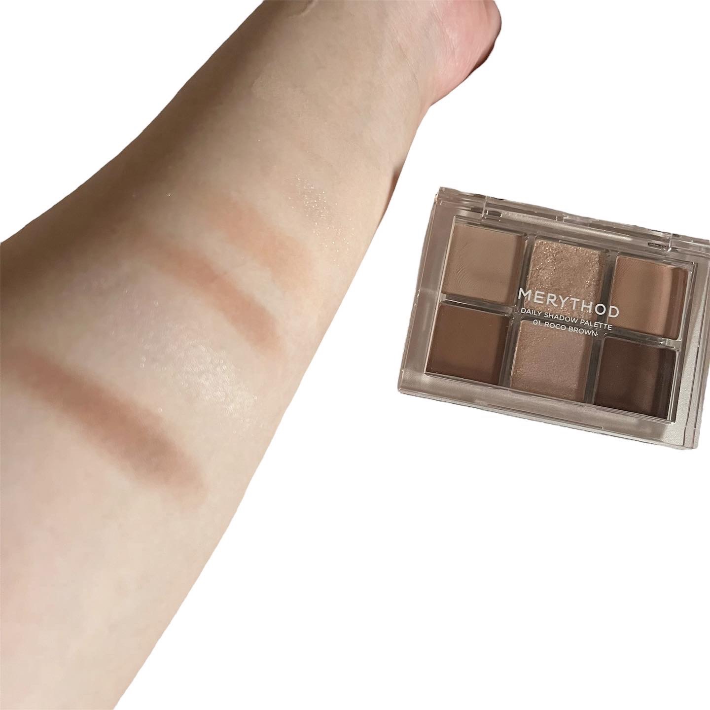 デイリーシャドウパレット/MERYTHOD/アイシャドウパレットを使ったクチコミ（2枚目）