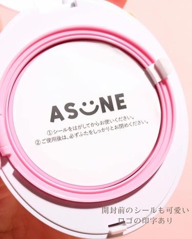 デューイーメッシュファンデーション/ASUNE /クッションファンデーションを使ったクチコミ（3枚目）