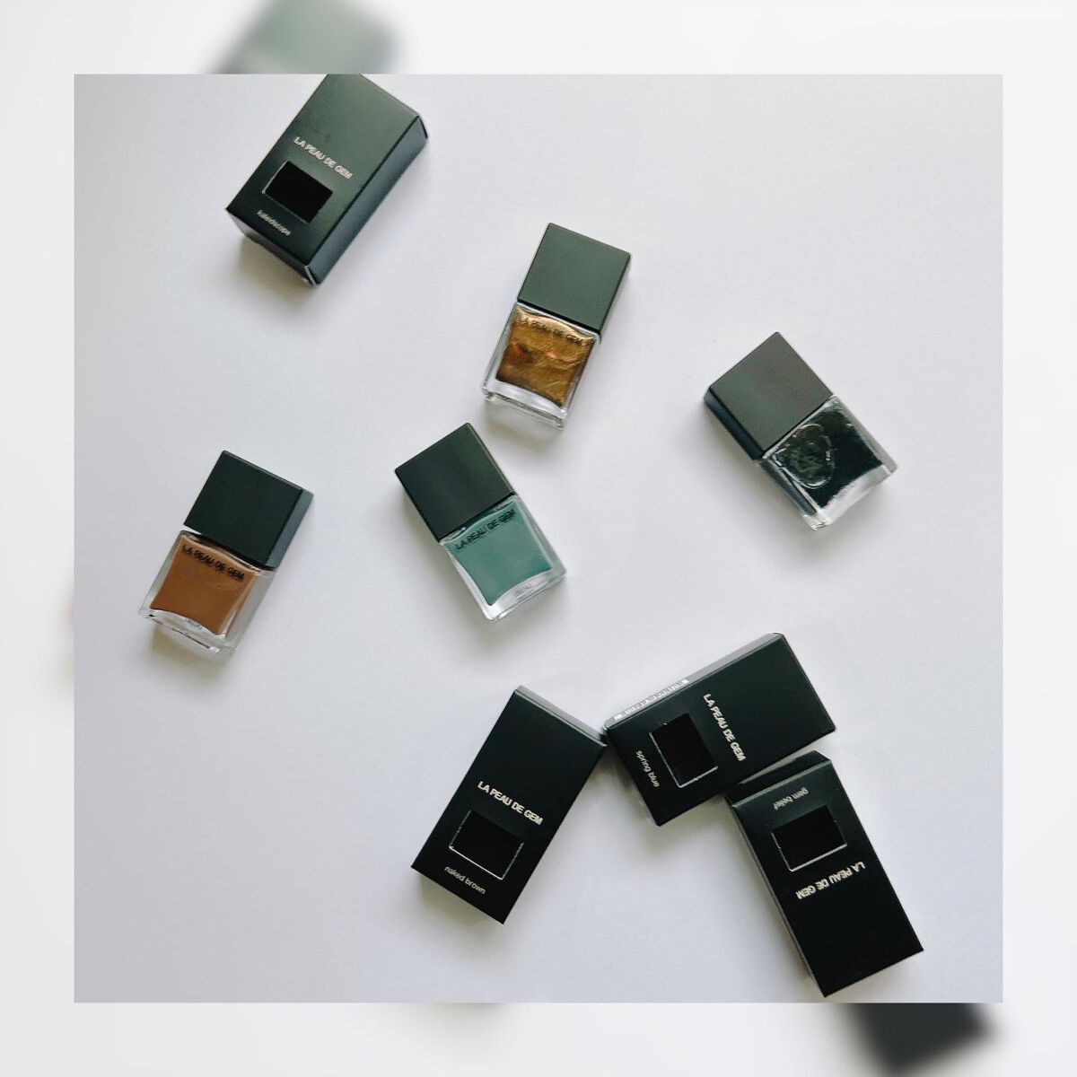 LA PEAU DE GEM nail polish/la peau de gem./マニキュアを使ったクチコミ(1枚目)