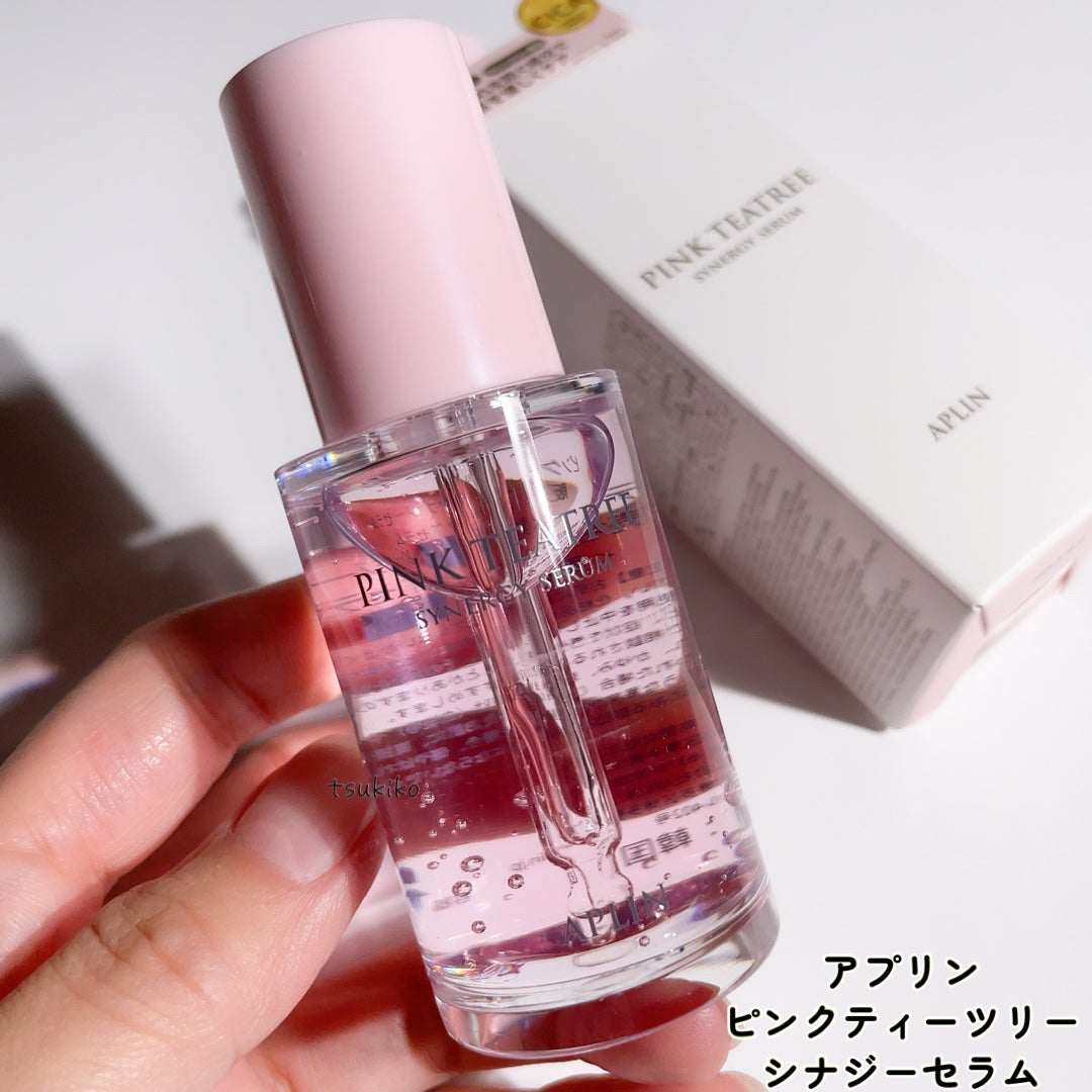 ピンクティーツリーシナジーセラム/APLIN/美容液を使ったクチコミ(2枚目)