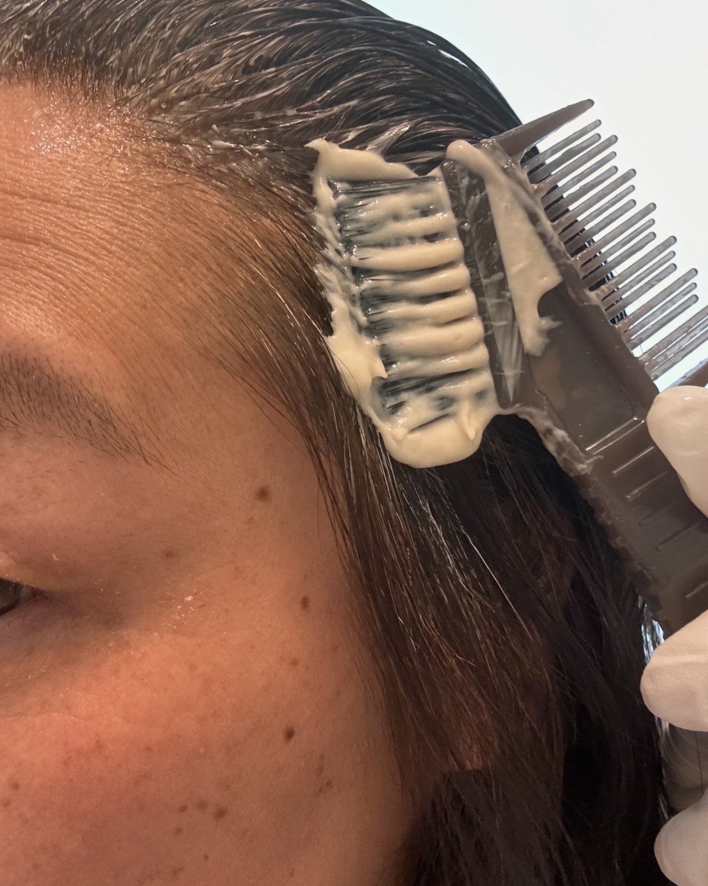 オイルパックカラー/ビゲン/ヘアカラーを使ったクチコミ(6枚目)