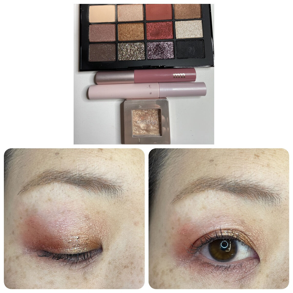 インフェルノ アイシャドーパレット/NARS/アイシャドウパレットを使ったクチコミ（1枚目）