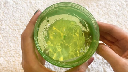 マイルド&モイスチャーアロエジェル/ネイチャーリパブリック/ボディローションを使ったクチコミ(2枚目)