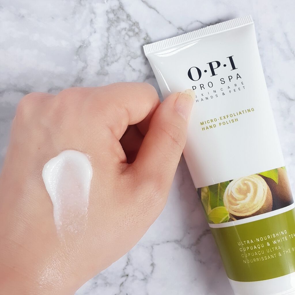 プロスパ マイクロエクスフォリエート ハンドポリッシュ/O・P・I/ハンドクリームを使ったクチコミ（2枚目）