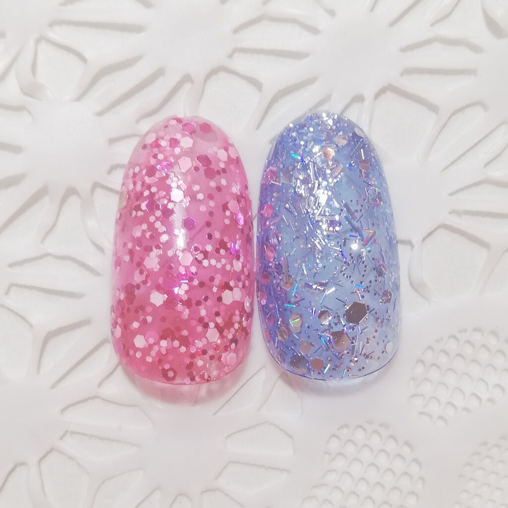 ITGグリッターネイル/DAISO/マニキュアを使ったクチコミ（2枚目）