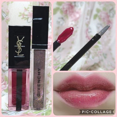 ルージュ ピュールクチュール ヴェルニ ウォーターステイン 603 イン ベリー ディープ/YVES SAINT LAURENT BEAUTE/口紅を使ったクチコミ（1枚目）