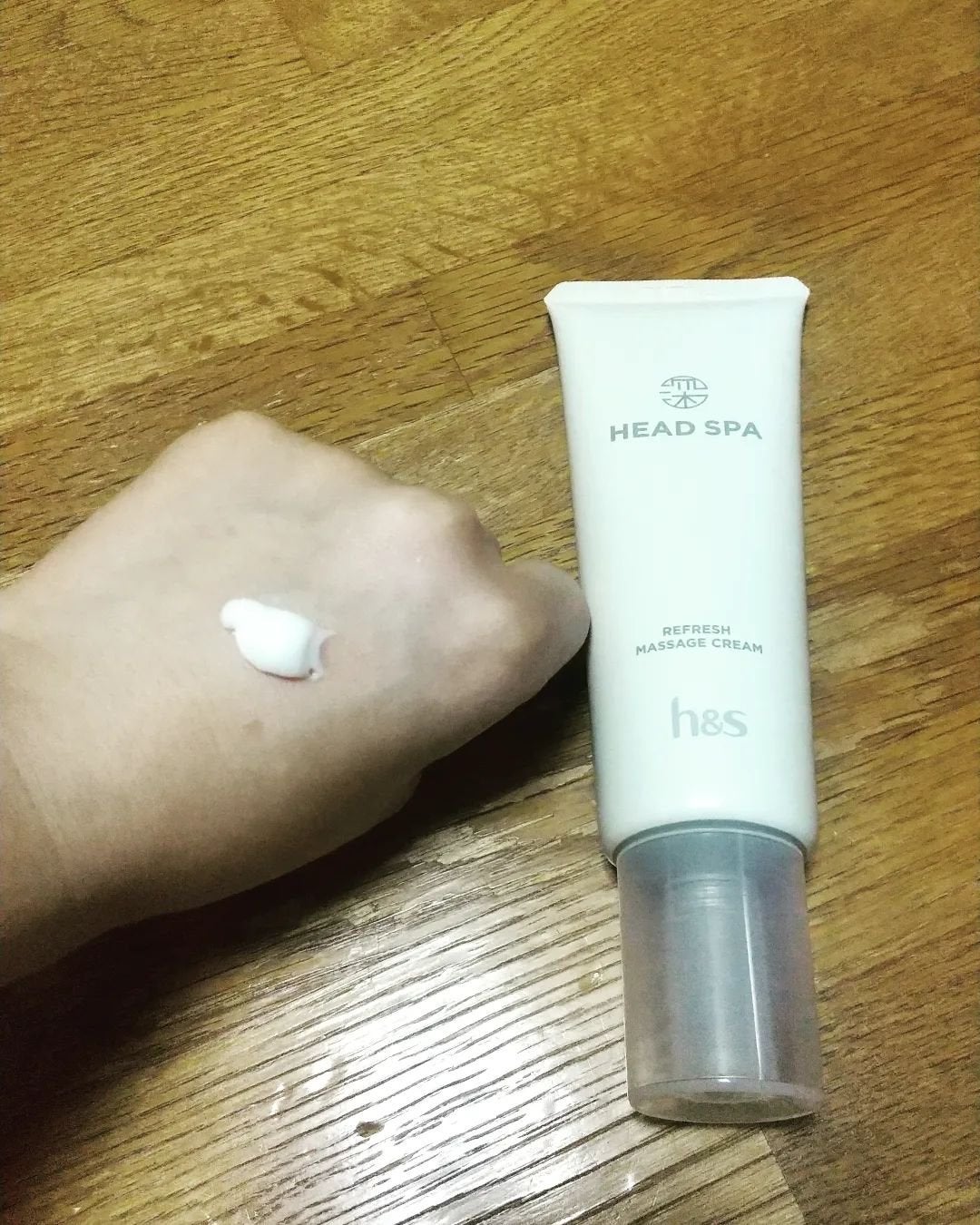 リフレッシュ マッサージクリーム/h&s/洗い流すヘアトリートメントを使ったクチコミ(2枚目)
