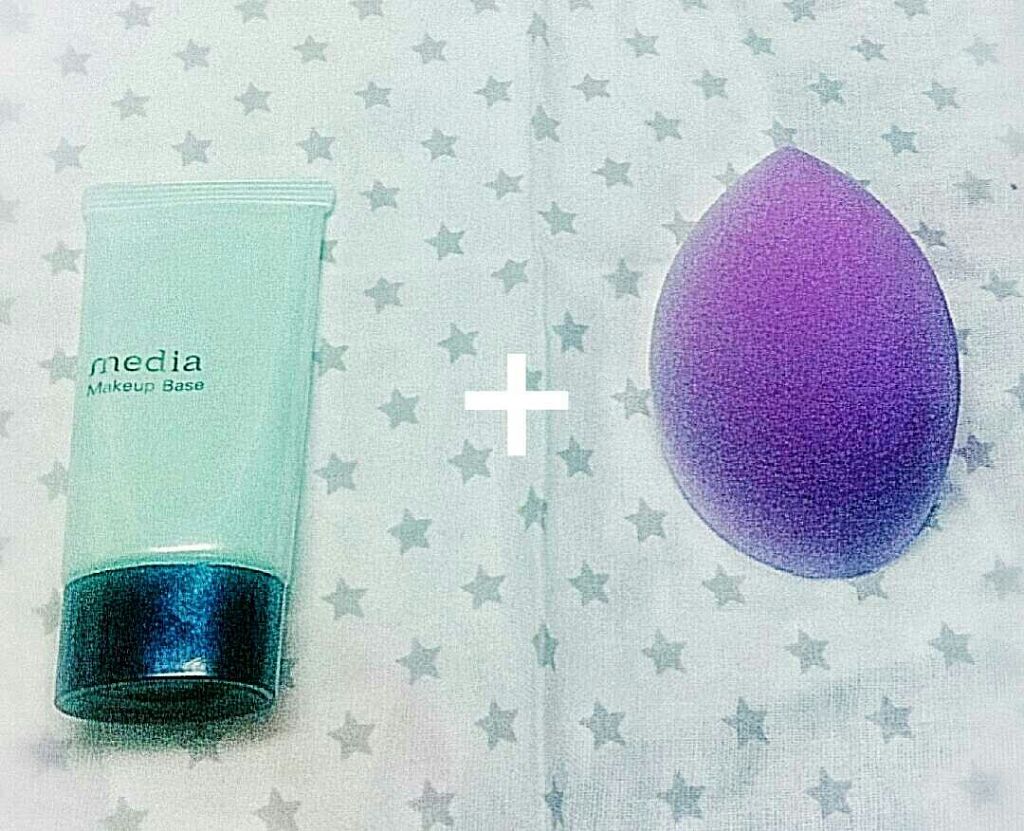 メイクアップベースS(グリーン)/media/化粧下地を使ったクチコミ（2枚目）