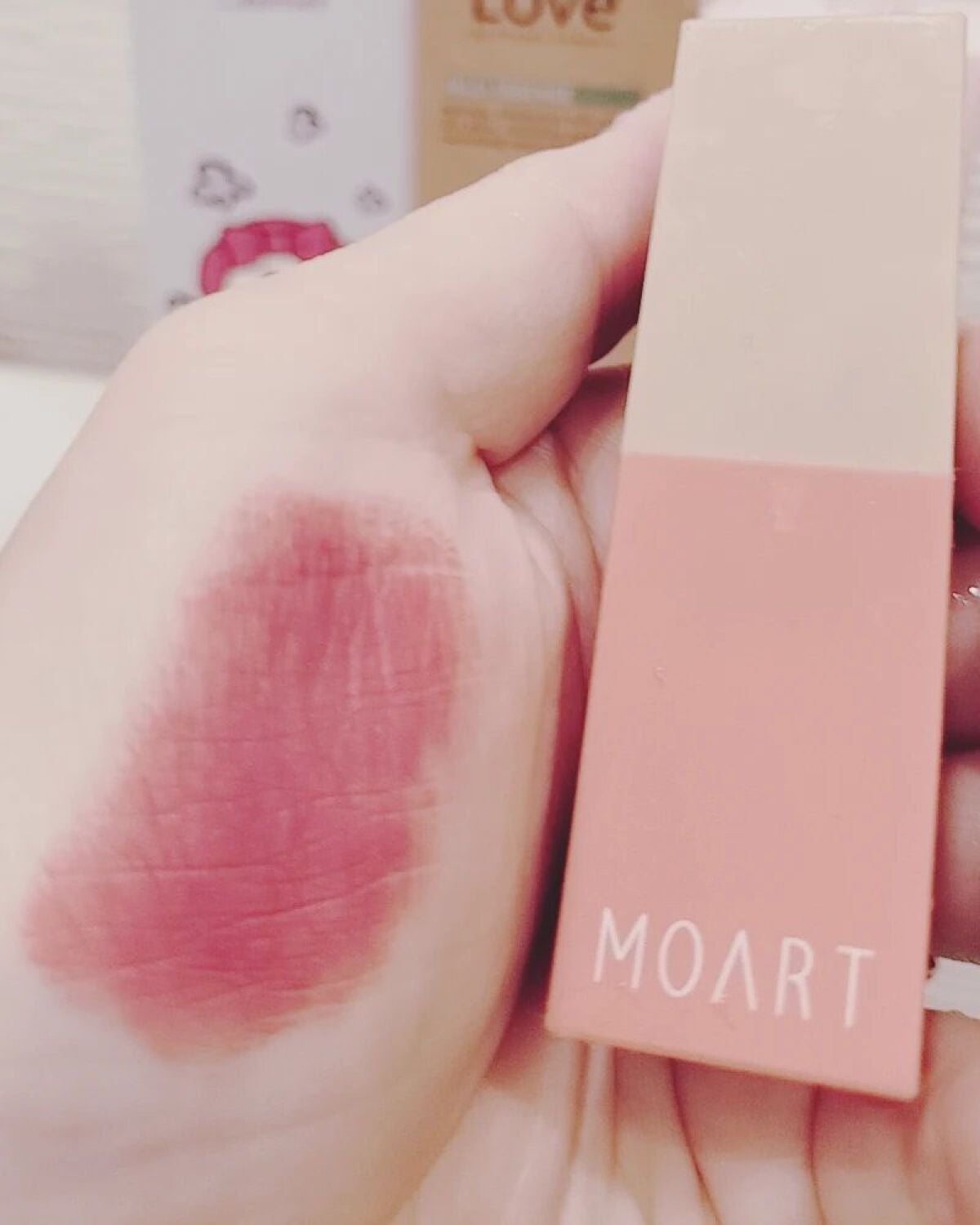 モアート ベルベットリップスティック/MOART/口紅を使ったクチコミ(5枚目)