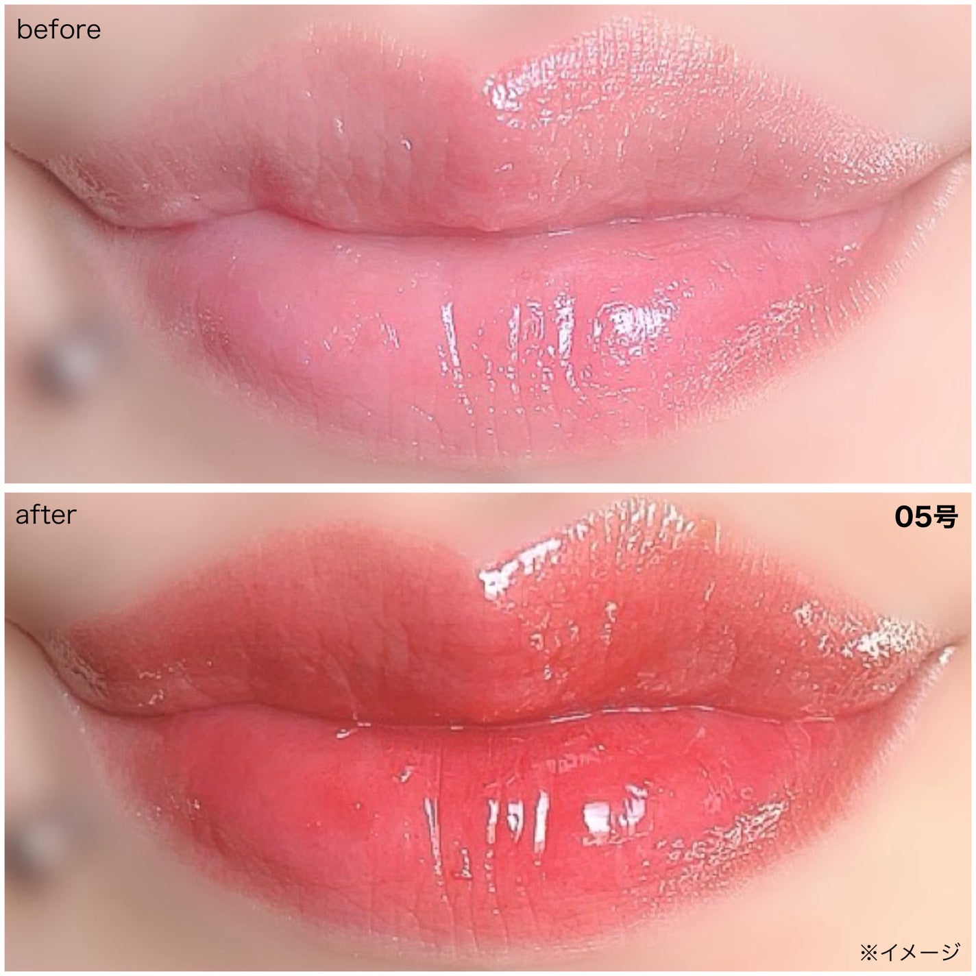 タンフルグラスティント/Colorgram/リップティントを使ったクチコミ(5枚目)