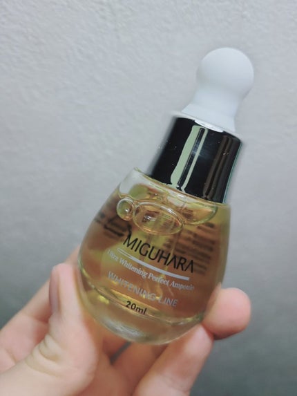 Ultra Whitening Perfect Ampoule/MIGUHARA/美容液を使ったクチコミ(1枚目)