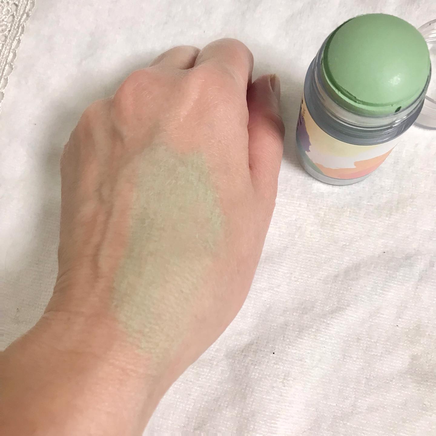 グリーンティークレイスティックマスク/イェプリ/洗い流すパック・マスクを使ったクチコミ（3枚目）