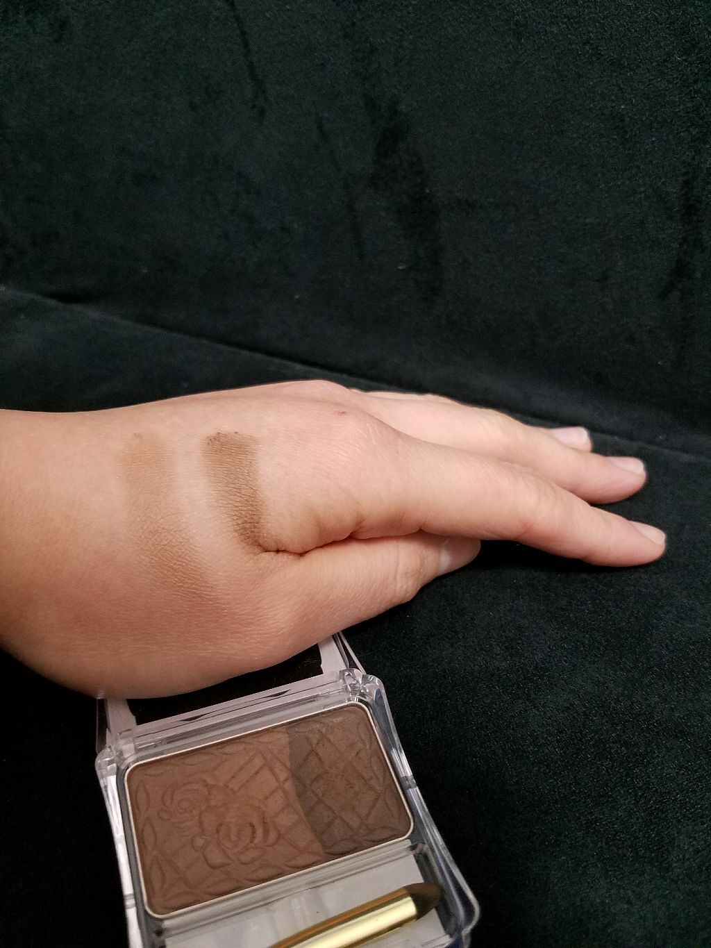 ナチュラルシフォンアイブロウ/キャンメイク/パウダーアイブロウを使ったクチコミ(4枚目)