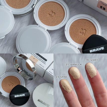 BRAYE EFFORTLESS CUSHION (3 COLORS)/BRAYE/クッションファンデーションを使ったクチコミ(2枚目)