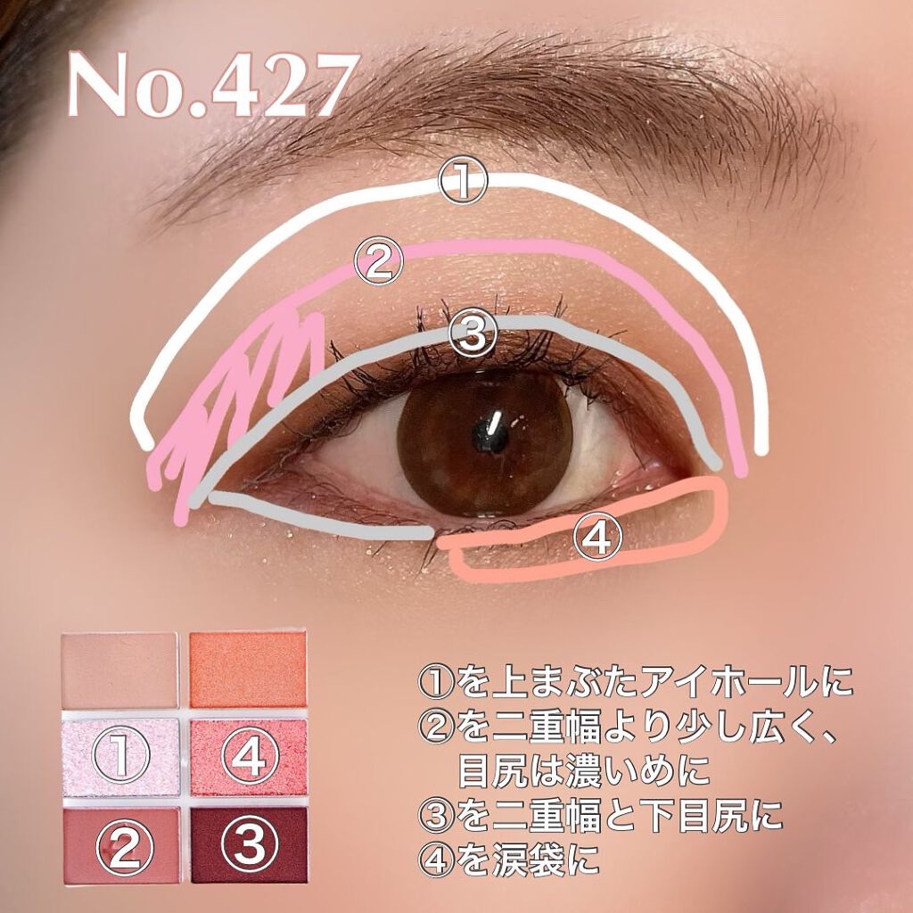プロアイシャドウパレットセシル/CELEFIT/アイシャドウパレットを使ったクチコミ(5枚目)