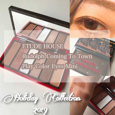 ETUDE ルドルフ プレイカラー アイシャドウミニ ソリのクチコミ「
⋈﻿Play Color Eyes Mini/ETUDE HOUSE⋈﻿
✓Sori/ソリ
.....」（1枚目）