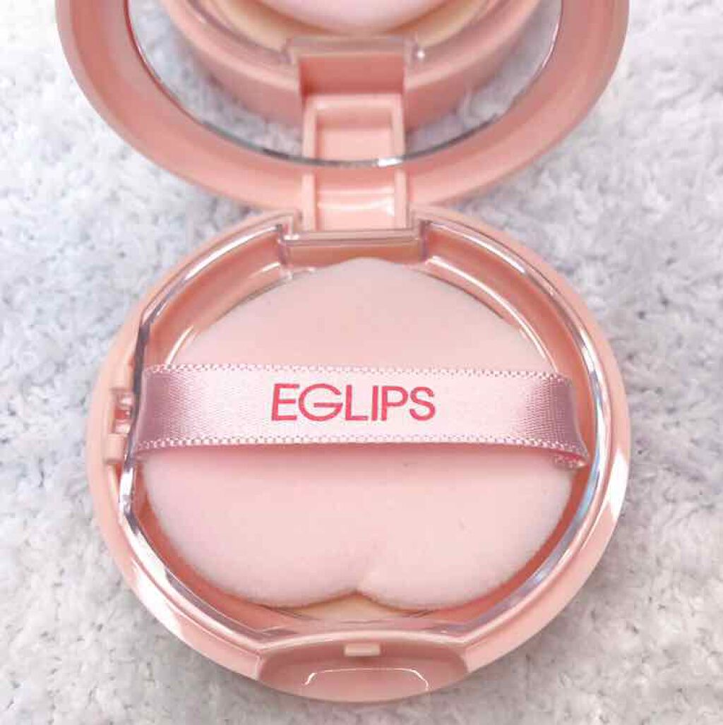 ブラーパウダーパクト ピーチエディション/EGLIPS/プレストパウダーを使ったクチコミ(3枚目)