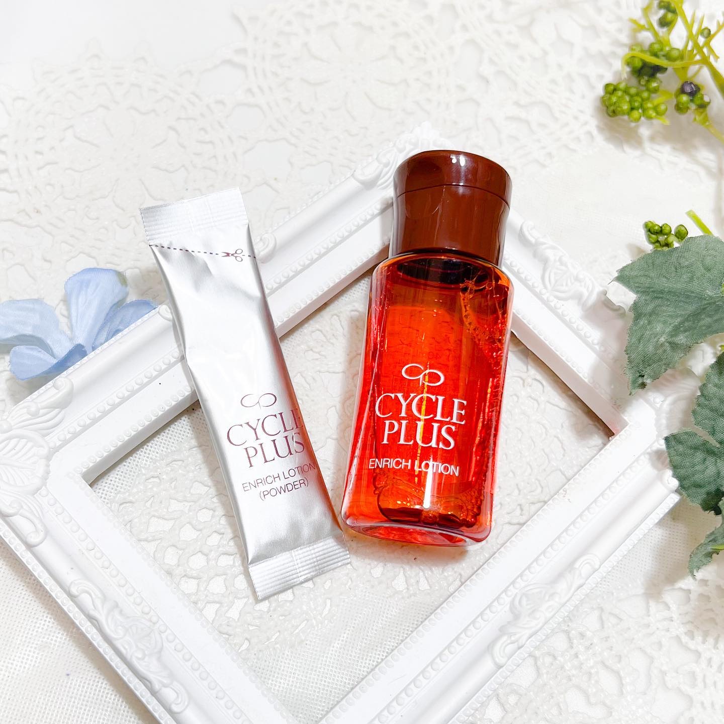 エンリッチ ローション/サイクルプラス/化粧水を使ったクチコミ（1枚目）