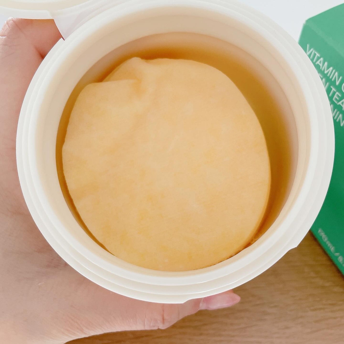 ビタC グリーンティーエンザイム ブライト パッド/innisfree/トナーパッドを使ったクチコミ(2枚目)