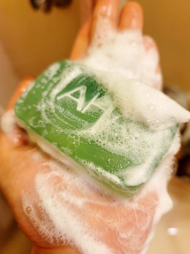 クレンジングリサーチ ソープ AHA＆ピール/クレンジングリサーチ/洗顔石鹸を使ったクチコミ（1枚目）