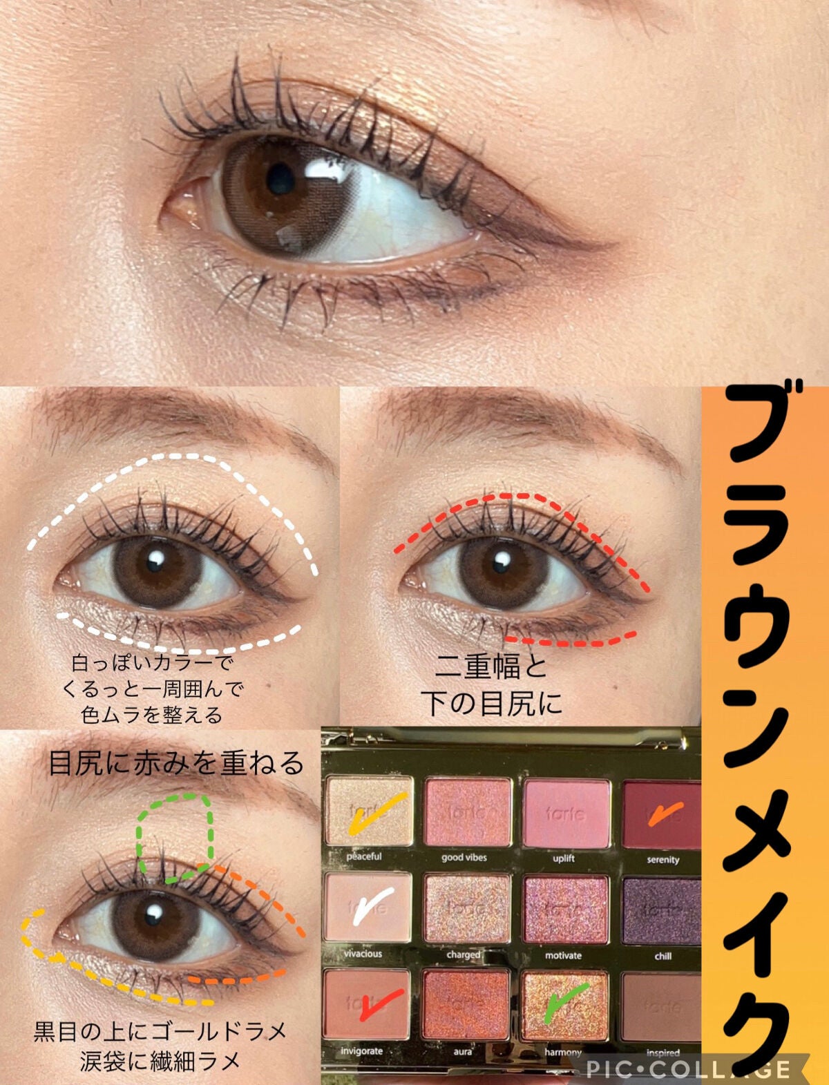 タルトレット E アマゾニアンクレイ パレット/tarte/アイシャドウパレットを使ったクチコミ(6枚目)