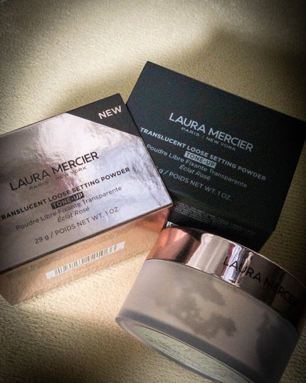 トランスルーセント ルース セッティング パウダー トーンアップ ローズ/ローラ メルシエ/ルースパウダーを使ったクチコミ(1枚目)