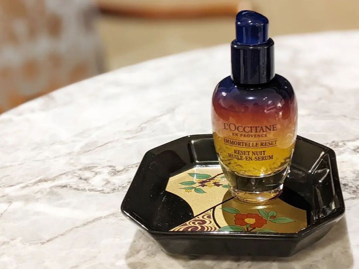 イモーテル オーバーナイトリセットセラム/L'OCCITANE/美容液を使ったクチコミ（2枚目）