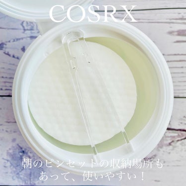 COSRX ワンステップオリジナルクリアパッドのクチコミ「こんにちは😉

韓国で人気のオリーブヤングで角質ケア
化粧パッド１位を獲得されている、、、

.....」（3枚目）