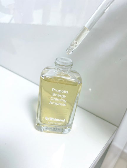 プロポリスエナジーカーミングアンプル/By Wishtrend/美容液を使ったクチコミ(2枚目)