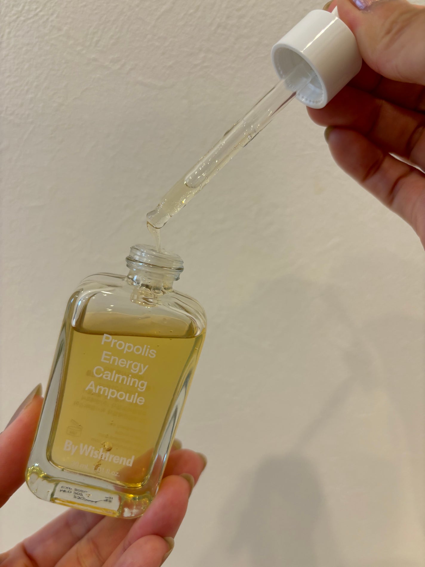 プロポリスエナジーカーミングアンプル/By Wishtrend/美容液を使ったクチコミ(2枚目)